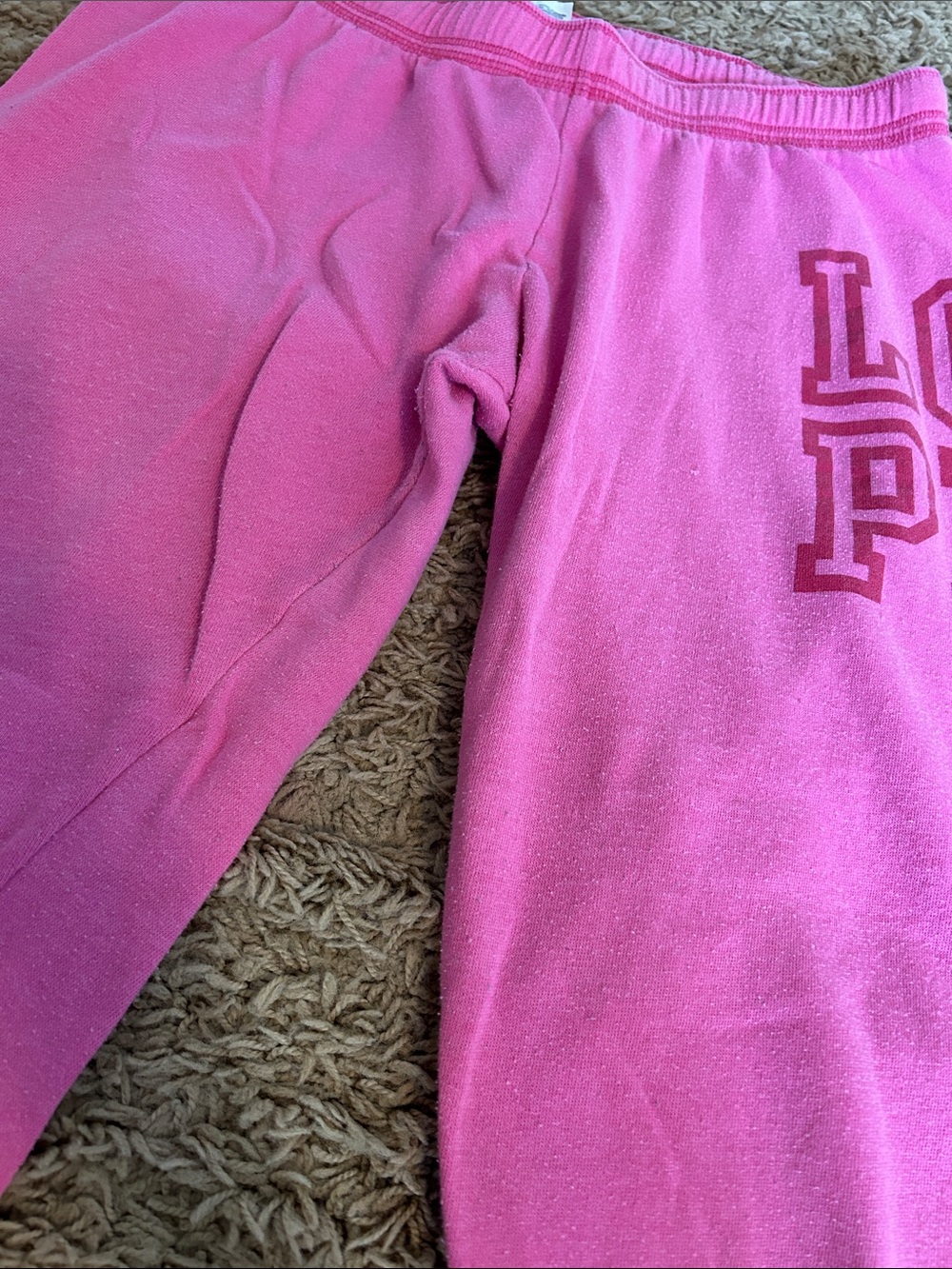 Victoria secret PINK Y2K Capri sweats size small - Picture 7 of 9